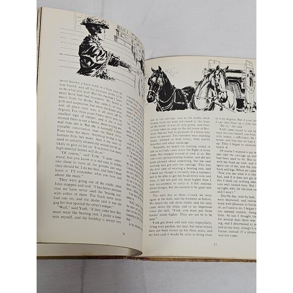 Black Beauty by Anna Sewell 1968 - Grosset & Dunlap - Illustrated - Rare - Picture 16 of 16